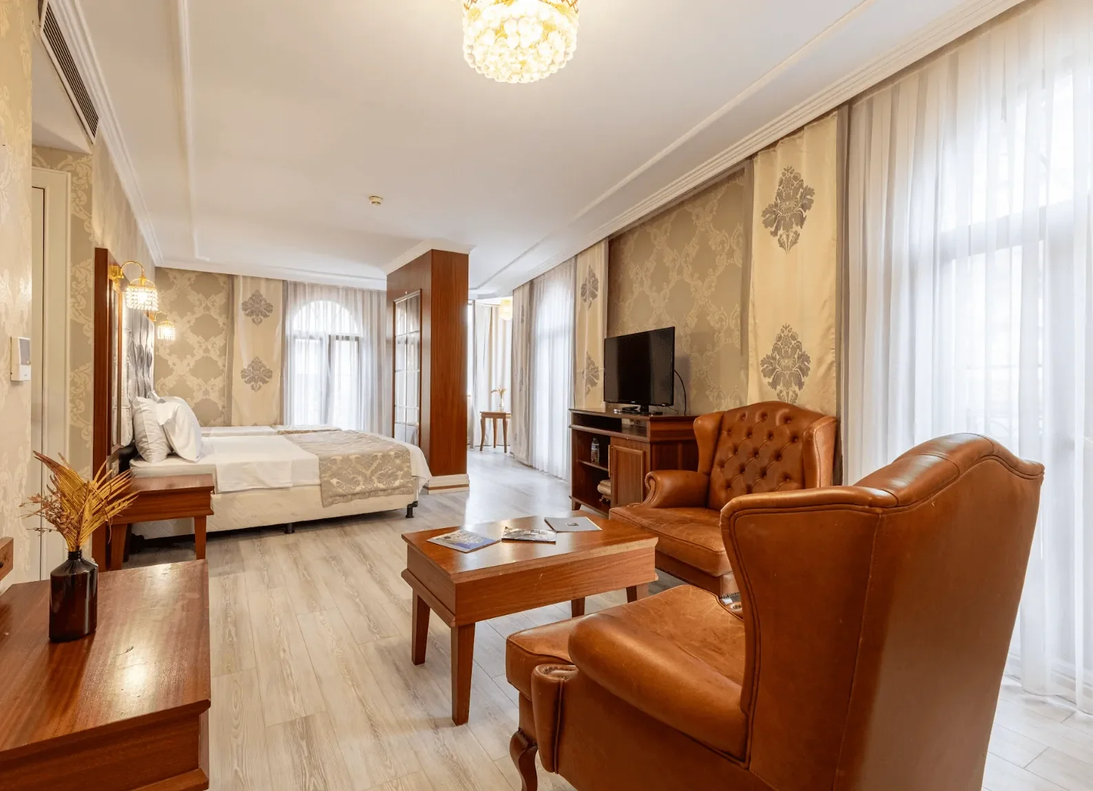 A suite at Velora Grand Suite